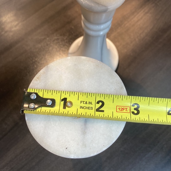 Beacon Hill Inc. Marble candlestick holders - Picture 6 of 12